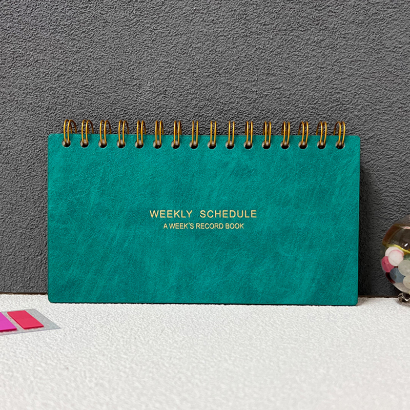高档周计划打卡简约定学生自律本