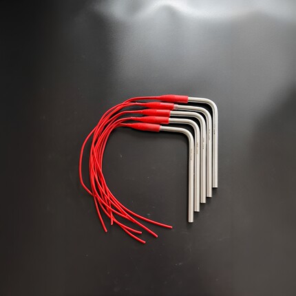 L型给袋机电热管包装机单头加热棒110V350W弯头加热管发热管定做