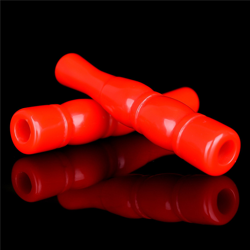 天然和田玉烟嘴金丝玉烟斗男士鸡血玉把件烟具男士烟杆玉石长烟嘴