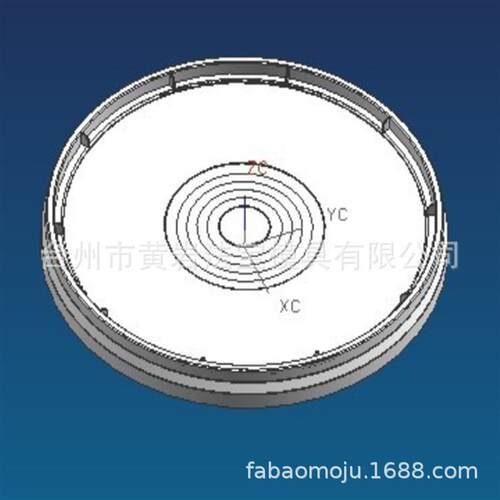 专业制作各种塑料水桶盖模具加工塑料模具生活用品塑料模具