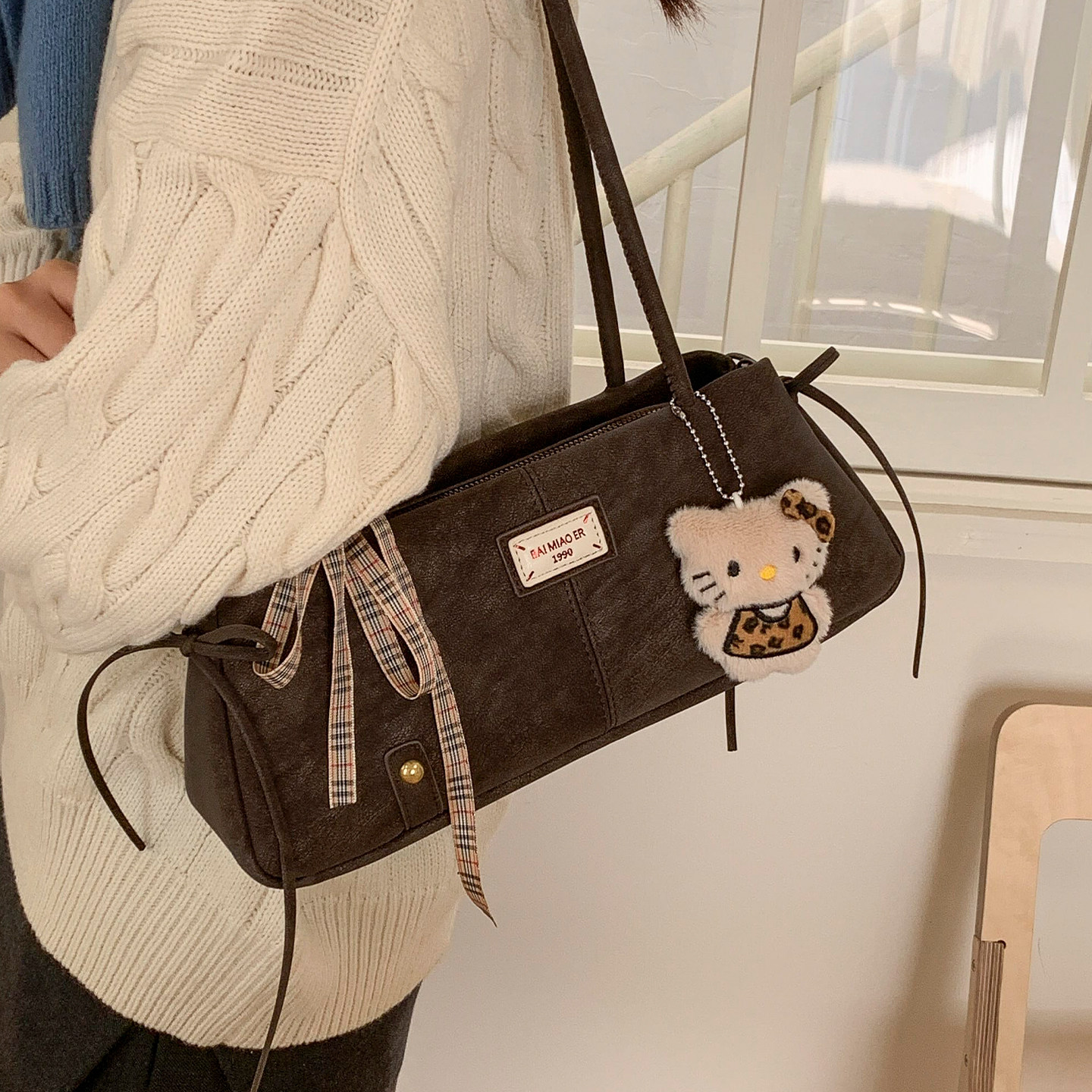 复古腋下包包女款2026新款时尚高级感轻奢小众百搭单肩通勤手拎包,箱包皮具/热销女包/男包,通用款女包,淘宝优惠券,粉丝福利购,淘宝优惠卷