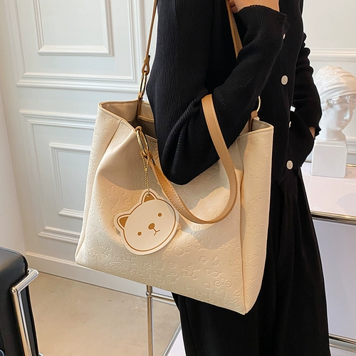 Универсальная вместительная и большая модная сумка на одно плечо, изысканный стиль, городской стиль, популярно в интернете