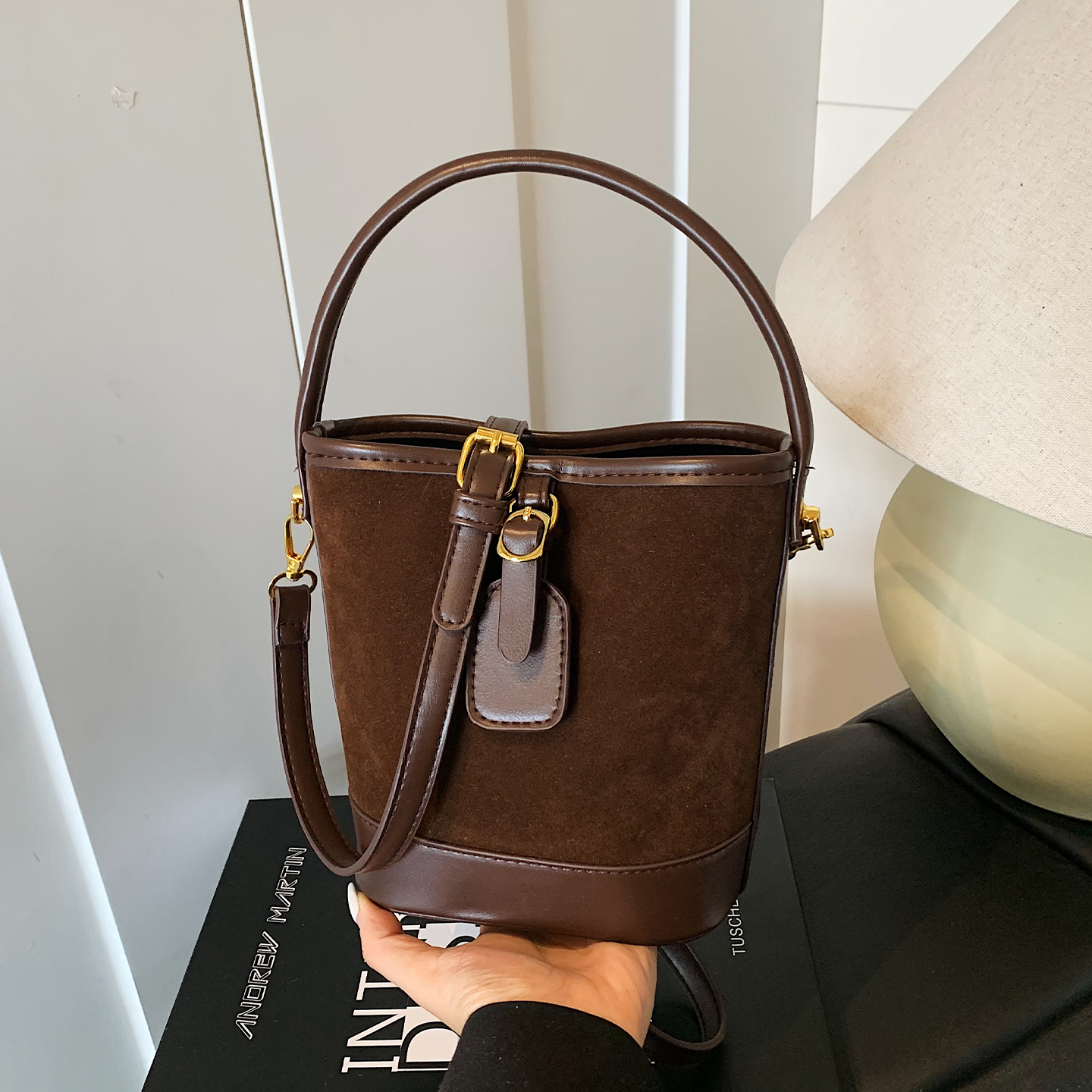 2025新款高级感复古通勤托特包