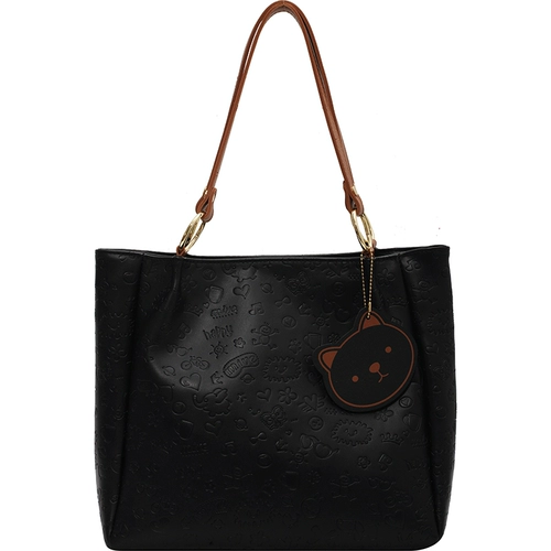 Универсальная вместительная и большая модная сумка на одно плечо, изысканный стиль, городской стиль, популярно в интернете