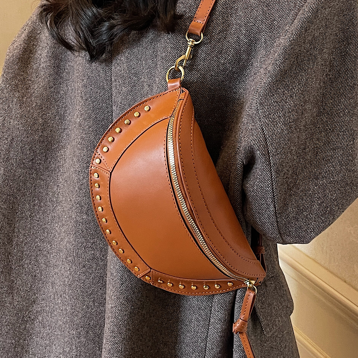 2025新款时尚小众斜挎包女包