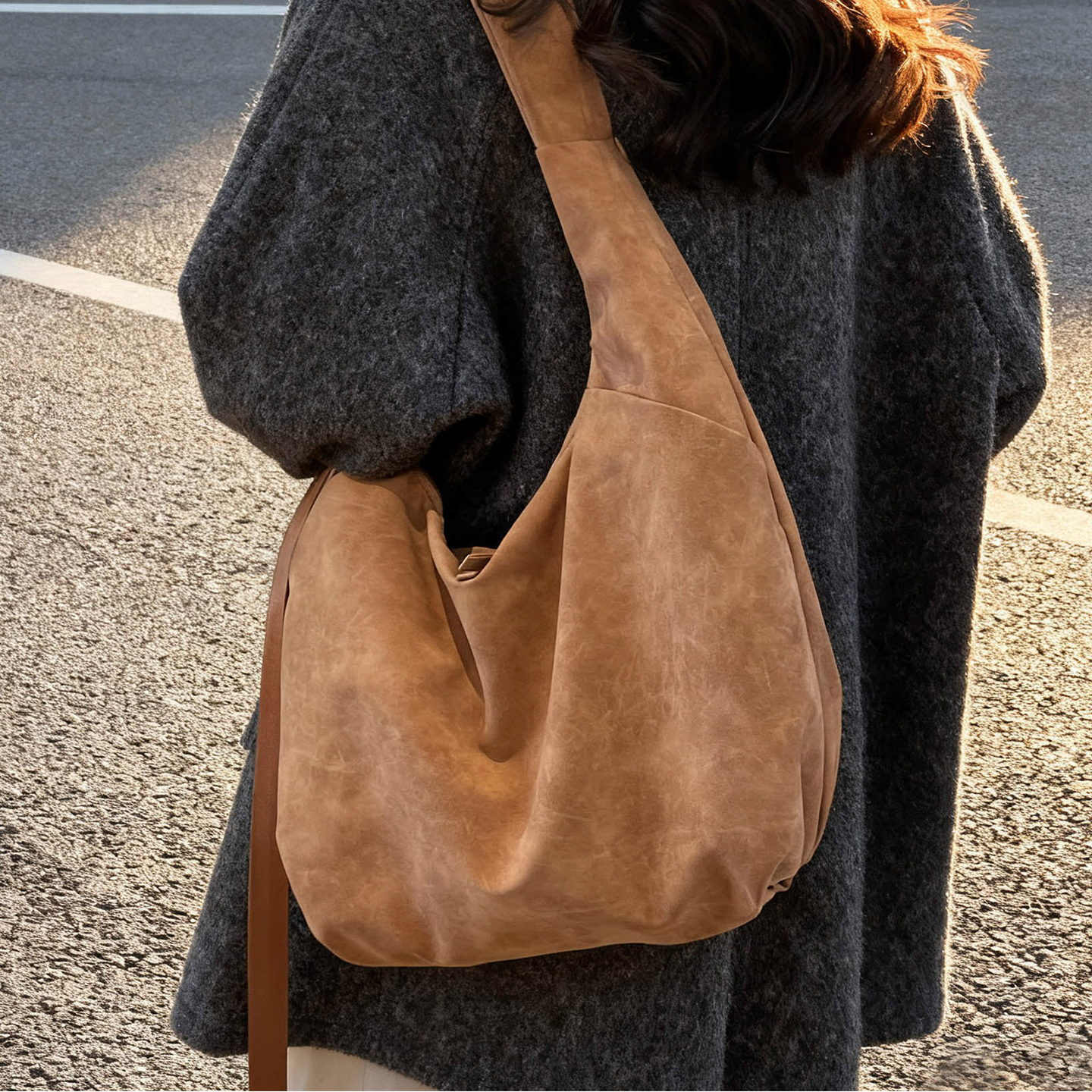 2025新款小众慵懒风大容量包