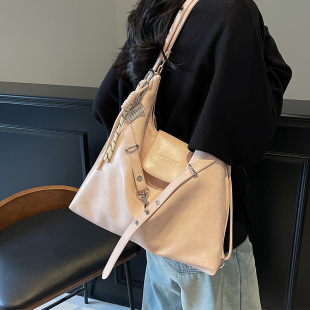 高级感单肩包大容量托特包旅行双肩包 春季 三用背包包女款 2025新款