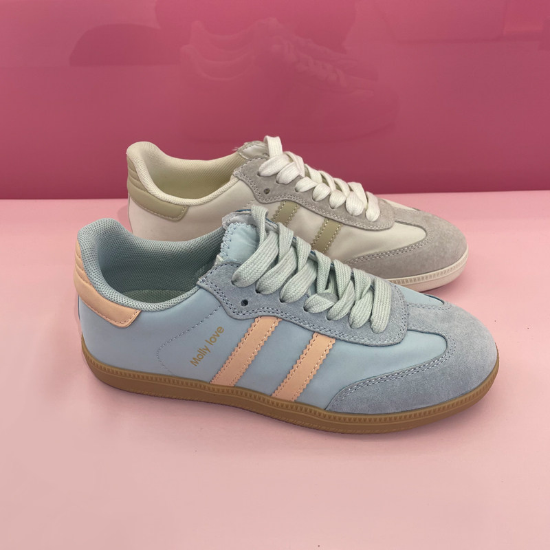 MOLLY LOVE 莫丽爱德训鞋女春秋新款2025平底舒适外穿休闲鞋,女鞋,渔夫鞋,淘宝优惠券,粉丝福利购,淘宝优惠卷