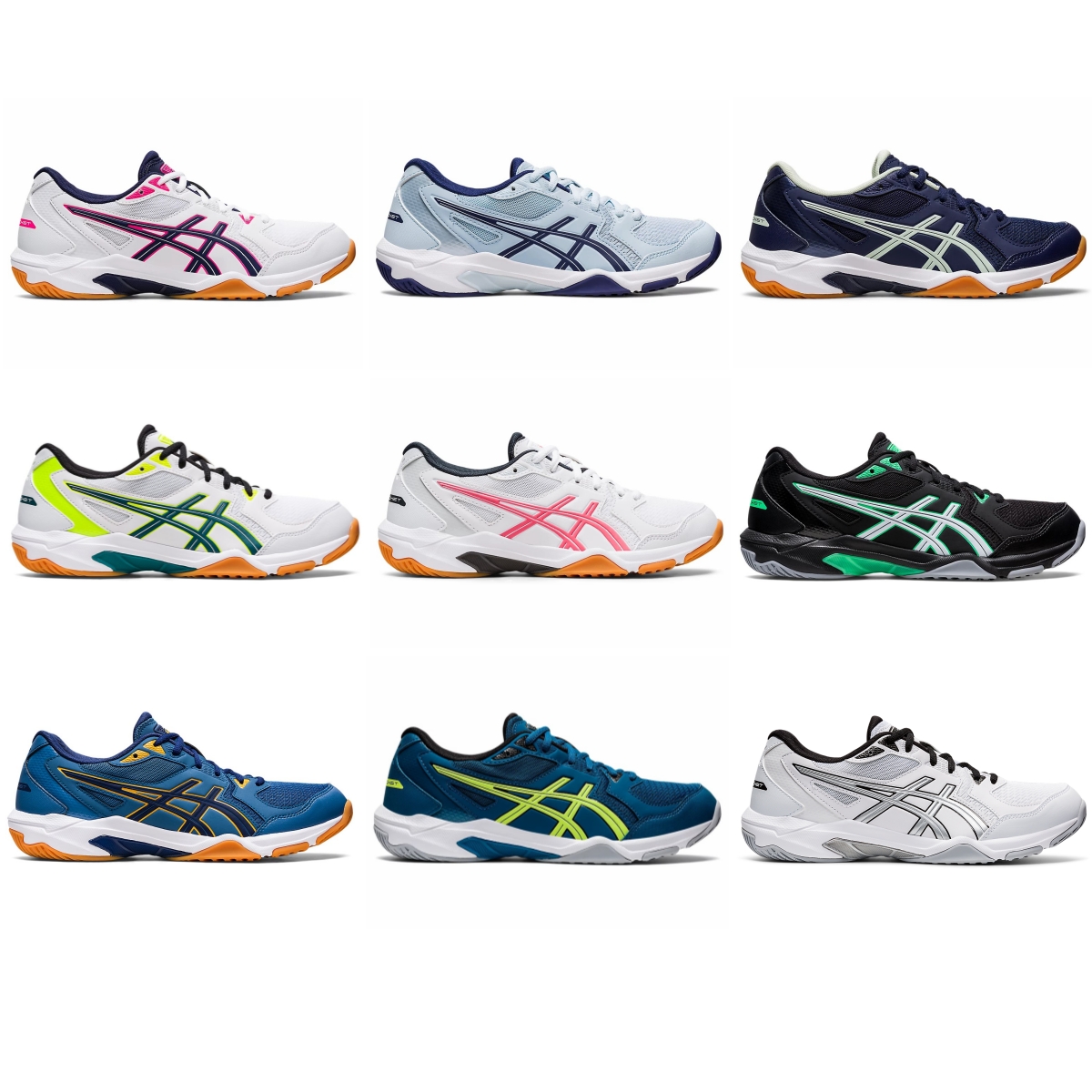 asics亚瑟士gel-rocket 10排球鞋男女运动鞋羽毛球鞋1072a056-407