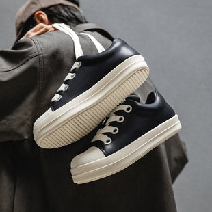 MRA小胖丁厚底板鞋男鞋2026新款解构大头面包鞋复古运动休闲鞋春