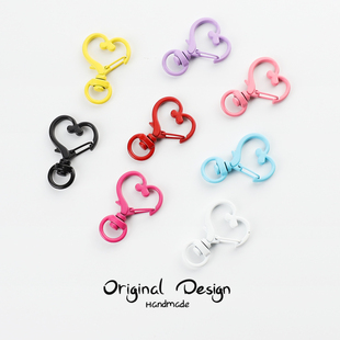 金属钥匙扣环挂件包包挂饰锁匙圈链diy手工自制材料包小饰品配件