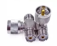 sl16三通头M头一公转两母UHF转接头一分二电台双天线接头全铜JKK