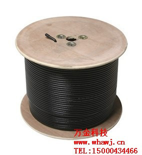 128网数字信号四屏蔽 有线电视线同轴电缆 rg6 sywv75 出口好线