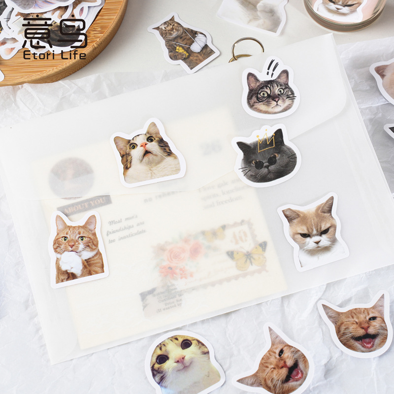 Etori盒装贴纸喵喵奇遇系列