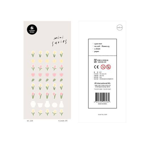 韩国sonia贴纸迷你flower.03