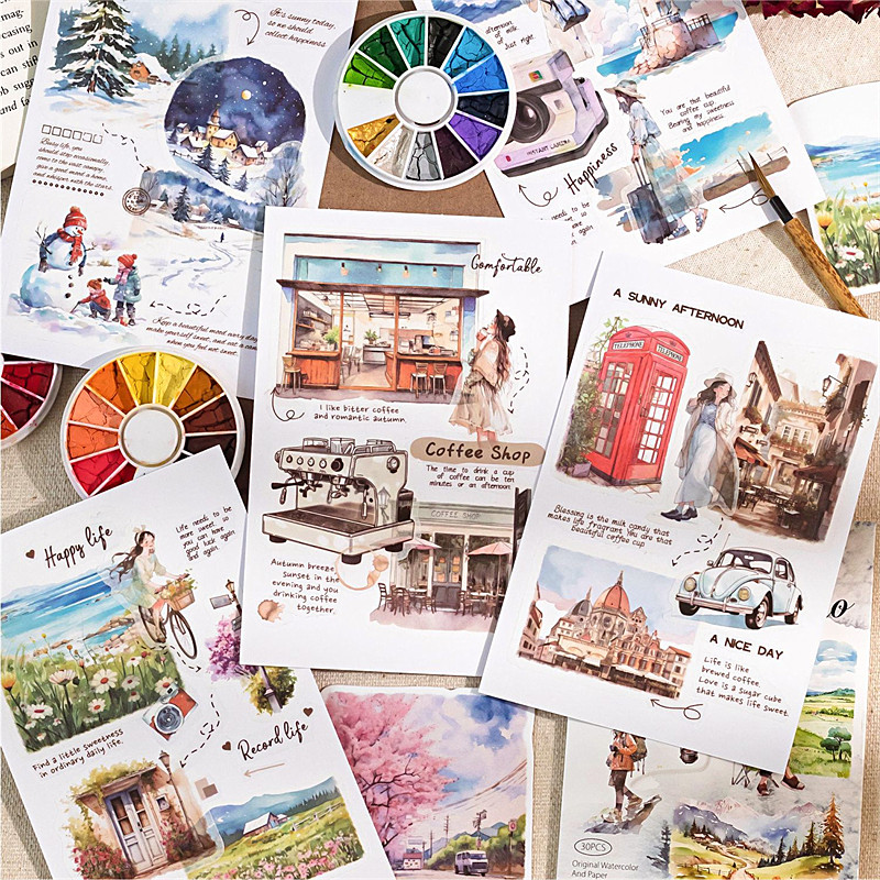 陌墨贴纸包时间的旅人系列