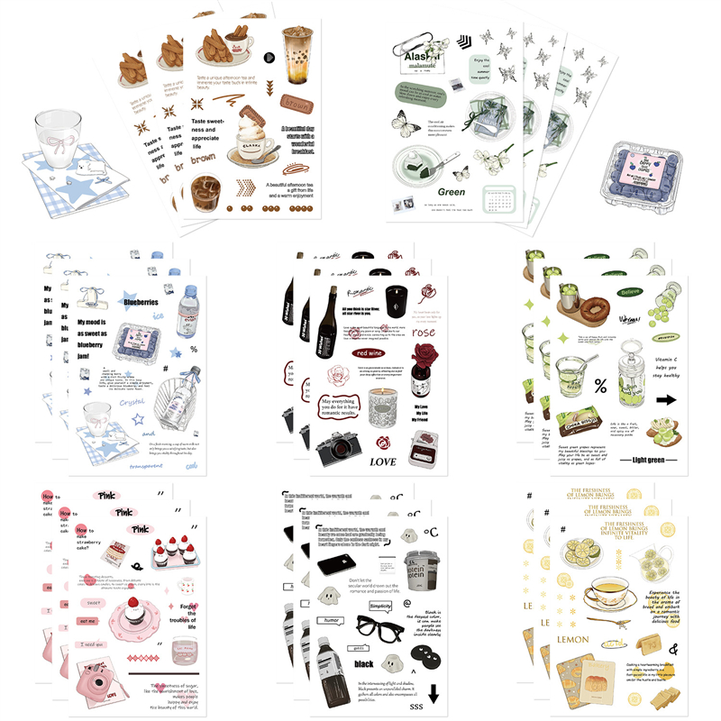 拾乐贴纸包周末便利店系列