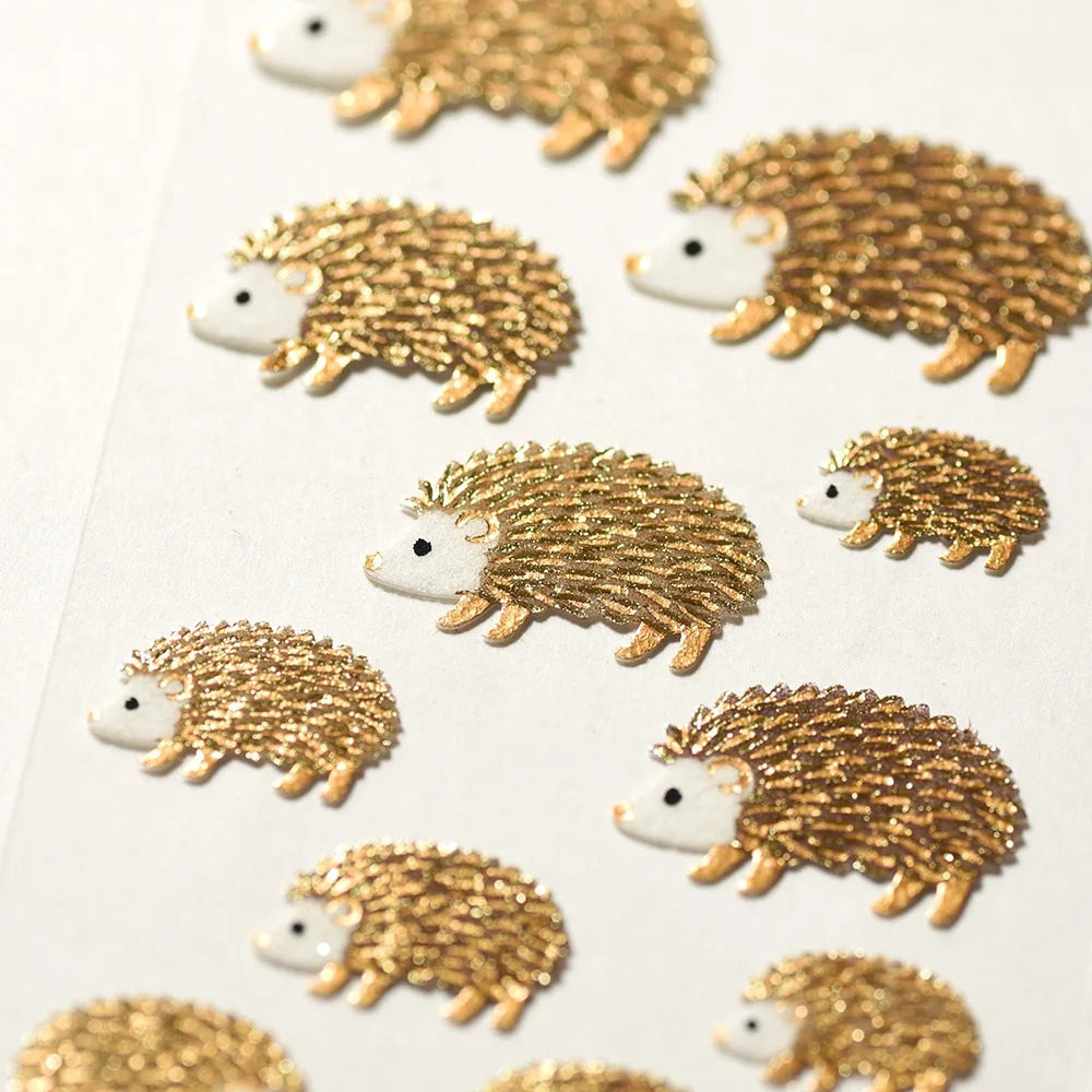 日本G.C.PRESS贴纸刺猬家族