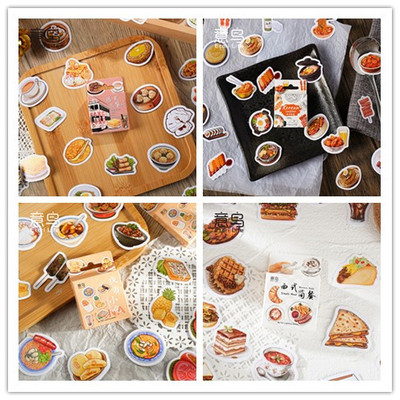 Etori盒装贴纸美食系列