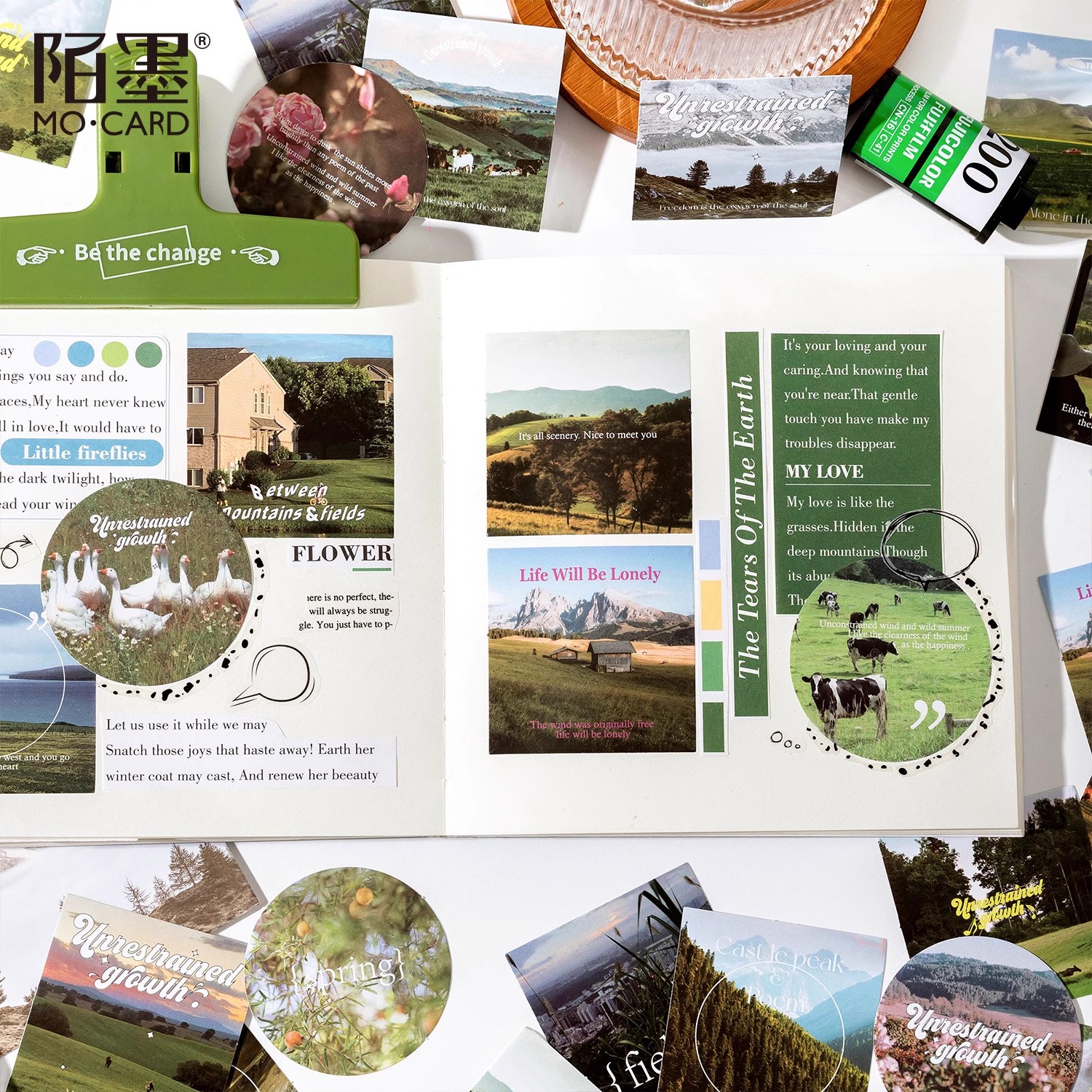 陌墨贴纸包山野之间系列