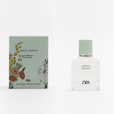 ZARA LIGHTLY 飒拉轻柔香水女士 国内正品代购 现货秒发 西班牙