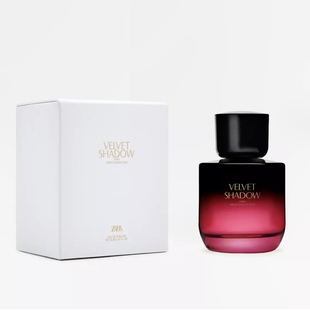 代购 ZARA丝绒光影VELVET 平价香水女士国内正品 EDT淡香水 SHADOW