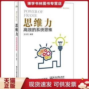 现货9787121301971思维力：高效 系统思维 王世民 社 正版 作者 电子工业出版