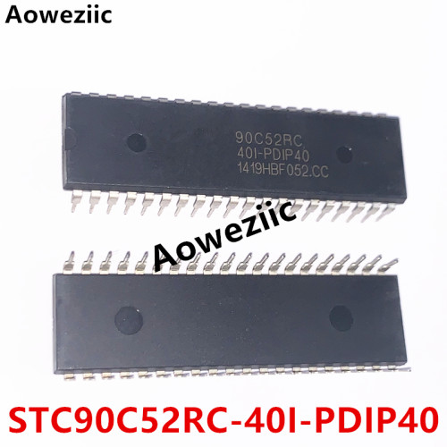 STC90C52RC-40I-PDIP40 90C52RC 直插DIP-40 单片机微控制器芯片