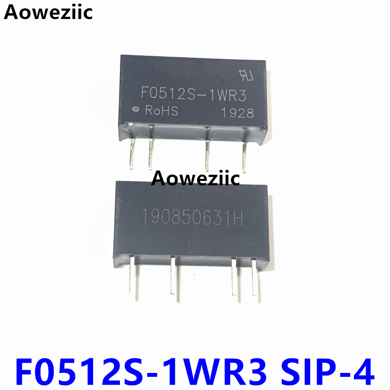 1个 F0512S-1WR3 DC-DC电源模块 5V转12V 84mA隔离3000V 1W 全新