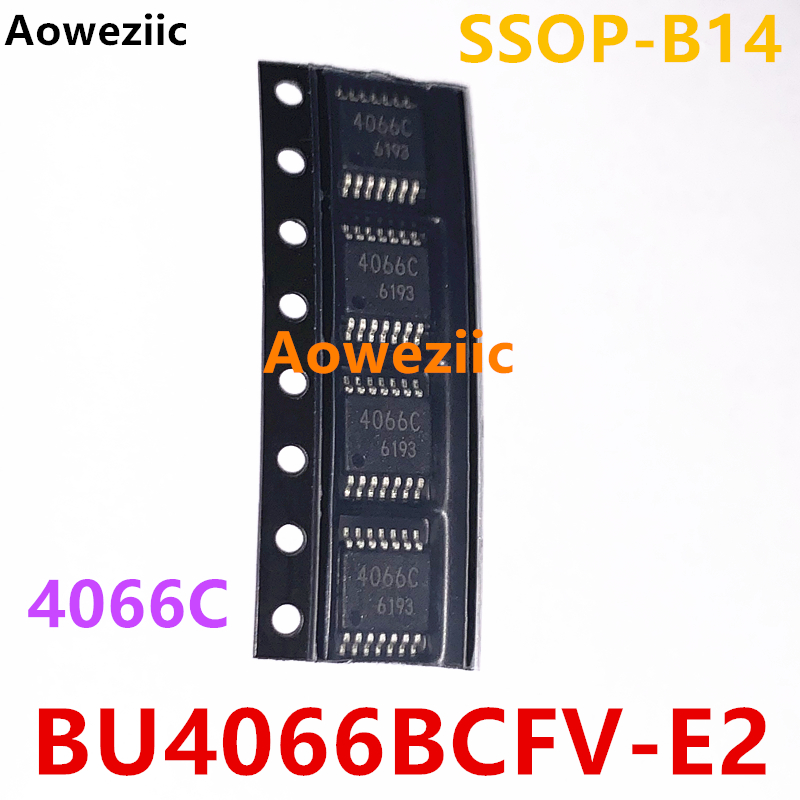 BU4066BCFV-E2 丝印 4066C SSOP-B14 模拟开关/多路复用器 全新