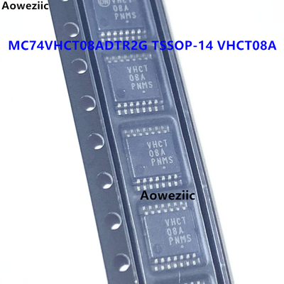 10个 MC74VHCT08ADTR2G TSSOP-14 VHCT08A 四路2输入AND门 原装