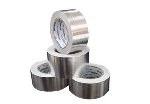 邦特铝箔胶带80mm×30m×15um18卷/箱锡耐高温防水防火隔热铝箔纸