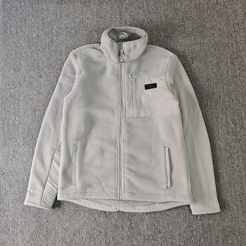 秋冬季新款摇粒绒外套立领宽松夹克男女同款仿羊羔绒加厚保暖外套