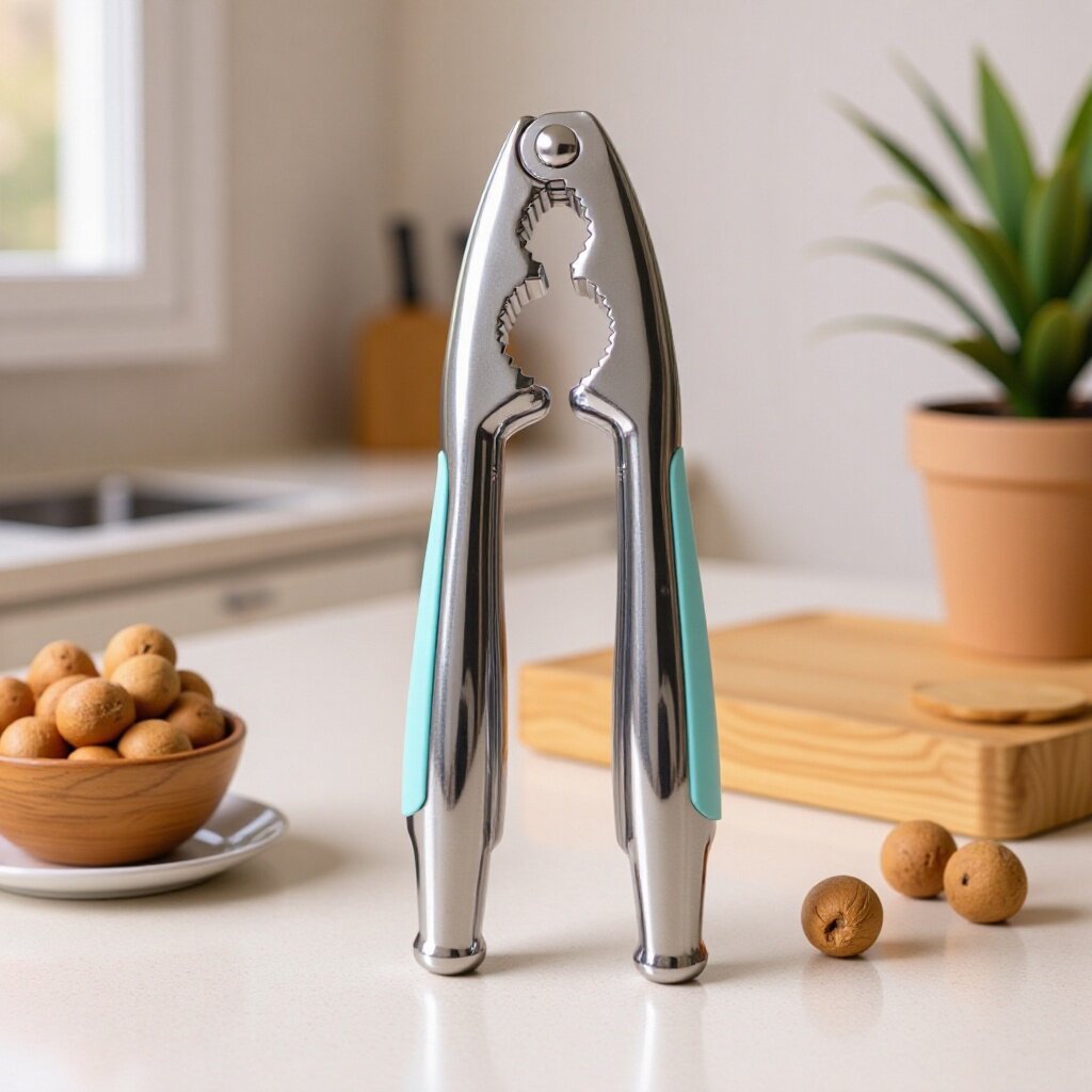 实心核桃夹子硬壳坚果夹山核桃榛子工具干果剥壳器锌合金去壳