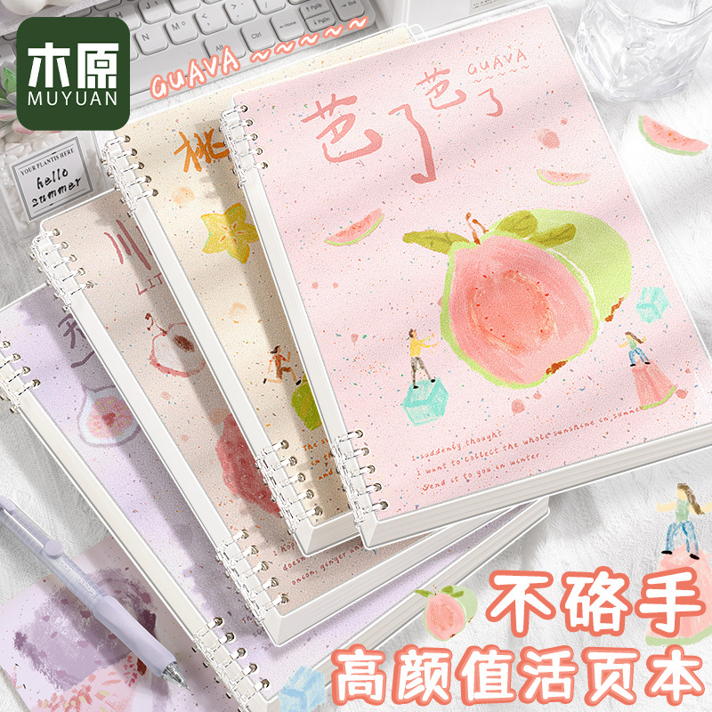 木原新款谐音水果派对笔记本