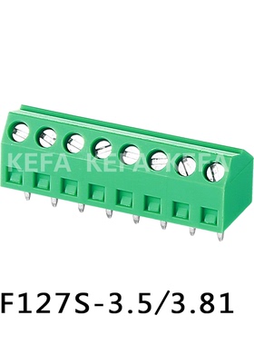 斜面PCB接线端子DG381S KF127S 3.5mm SMKDS1 接插件连接器凤凰