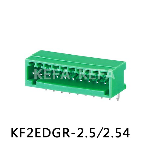 2.54插拔式PCB接线端子15EDGRC KF2EDGR MCV0.5G印刷线路板连接器