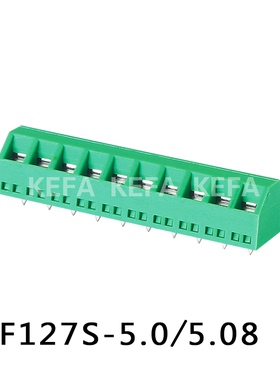 斜面PCB接线端子DG127S KF127S 5.08mm SMKDS1.5 接插件连接器凤
