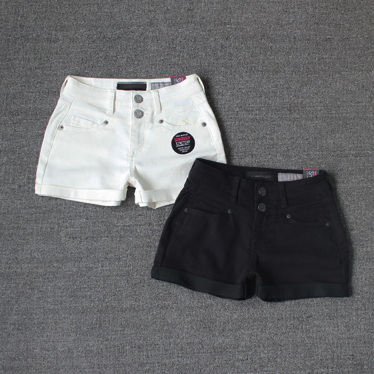 夏季新款外单aeropostale女士弹力两扣休闲翻遍短裤微瑕疵款|msdalam kategori Butik wanita / wanita, seluar, seluar santai - dari Buy2taobao.com untuk memberikan perkhidmatan ejen Taobao profesional membeli
