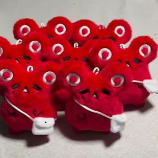 头七男主怪谈同人谷佚名鼠鼠子车莆昭车主毛绒挂件玩偶钥匙扣