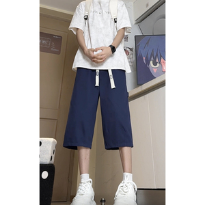 2024短裤美式风男夏季七分裤过膝宽松休闲裤子-A921TP38 控58图片