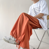 宽松垂感山本裤新中式休闲裤子男夏季潮牌阔腿-A1067TP38控59，男装休闲裤，电商B241