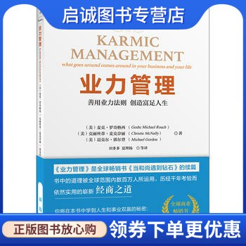 正版现货直发业力管理:善用业力法则创造富足人生,麦克罗奇、克丽丝蒂麦克奈丽迈克尔郭尔登,华文出版社9787507547481