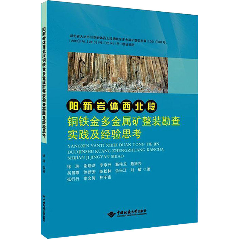阳新岩体西北段铜铁金多金属矿整装勘查实践及经验思考徐玮 等 著冶金、地质专业科技中国地质大学出版社9787562563112