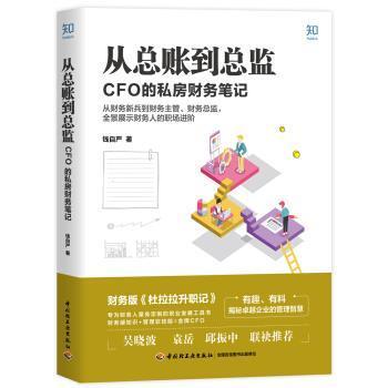 正版从总账到总监：CFO 的私房财务笔记 钱自严 9787518423323 中国轻工业出版社