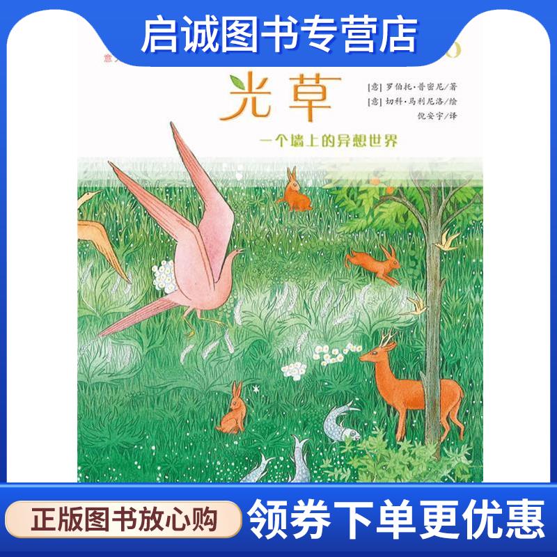 正版现货直发光草一个墙上的异想世界 (意)罗伯托.普密尼 9787530755747 新蕾出版社