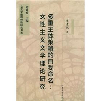 多重主体策略的自我命名:女性主义文学理论研究 宋素风 著 9787560725116 山东大学出版社 正版现货直发