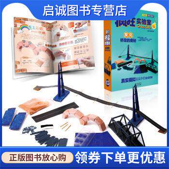 正版现货直发疯狂实验室:探究桥梁的奥秘 创想号编辑部 编 9787553308081 南京出版社