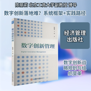 数字创新管理陈丽莉,王沛 著管理理论经管、励志经济管理出版社