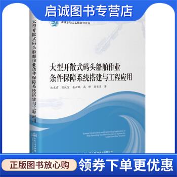 正版现货直发大型开敞式码头船舶作业条件保障系统搭建与工程应用 沈文君 著 9787114166709 人民交通出版社股份有限公司